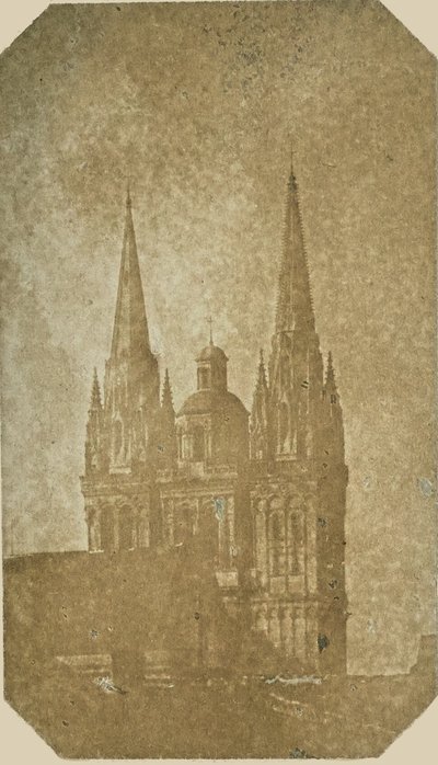 [Pináculos da Catedral de Saint Maurice, Angers] de Hippolyte Bayard