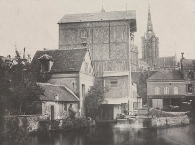 Vista de Evreux, 1850. de Hippolyte Bayard