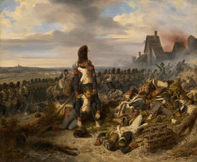 Cena de batalha de Hippolyte Bellange