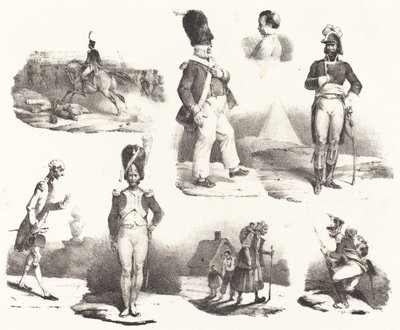Oito Vinhetas de Hippolyte Bellange
