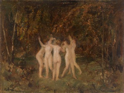 Ninfas na floresta de Hippolyte Boulenger