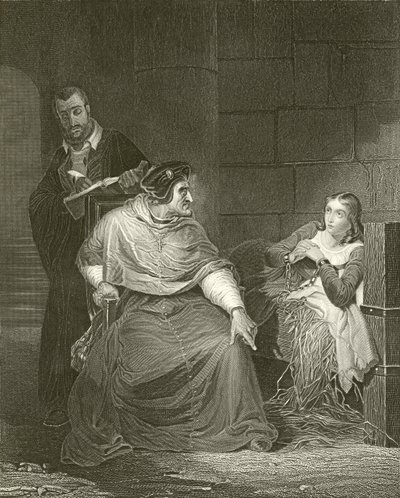 Joana D&39;Arc de Hippolyte Delaroche