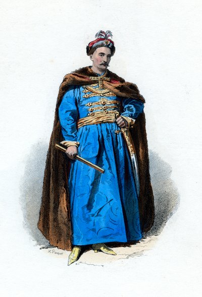 João III Sobieski, rei da Polônia e grão-duque da Lituânia, século XIX. de Hippolyte Louis Emile Pauquet