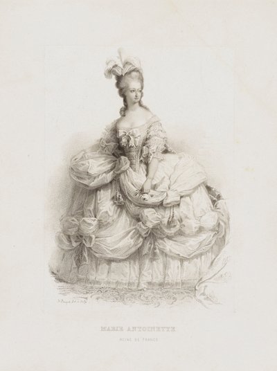 Maria Antonieta de Hippolyte Louis Emile Pauquet