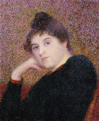 Retrato de uma mulher, 1892 de Hippolyte Petitjean
