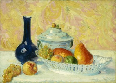 Ainda vida com frutas; Natureza Morte aux Fruits, de Hippolyte Petitjean