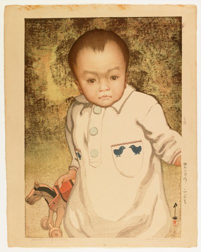 Retrato de um Rapaz de Hiroshi Yoshida