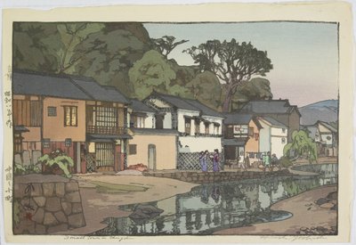 Pequena cidade no distrito de Chu_goku de Hiroshi Yoshida