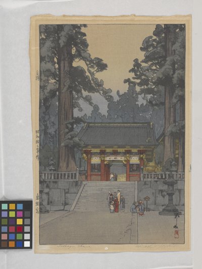 Santuário de Toshoyu de Hiroshi Yoshida
