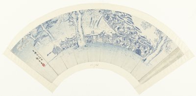 Esboço de admiração do florescimento pelas casas de prazer
Seiro hanami ryakuzu (título sobre o objecto) de Hiroshige (I) , Utagawa