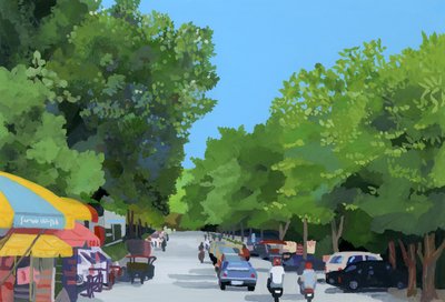 Phnom Penh, Cambodia、 de Hiroyuki Izutsu