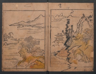 Ilustrações de várias profissões (Wakoku shoshoku e-zukushi) de Hishikawa Moronobu
