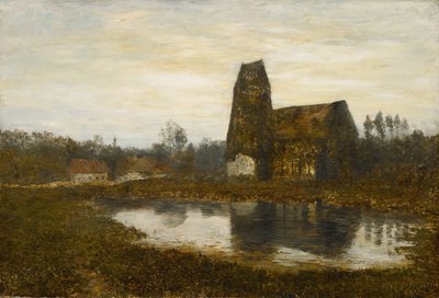 Igreja de Criqueboeuf, Normandia de Homer Dodge Martin