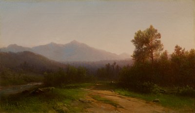 Paisagem do Rio Hudson, c.1860-5 de Homer Dodge Martin