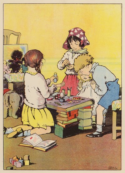 Loja de manutenção (litografia a cores) de Honor Charlotte Appleton