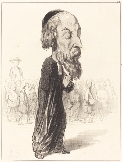 A. Fred. Pierre vem de Falloux de Honoré Daumier