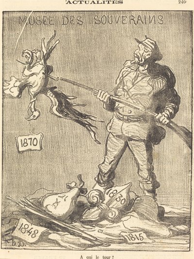 Quem é o próximo? de Honoré Daumier