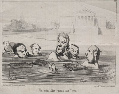 Atualidades (nº 120): Um ministro retorna à água de Honoré Daumier