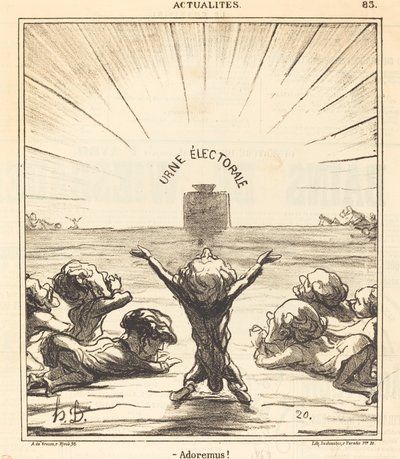 Vamos adorar! de Honoré Daumier
