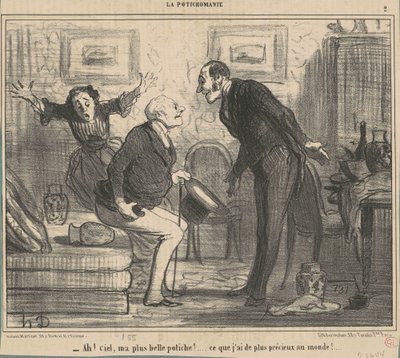 Ah! Céu, meu potiche mais bonito! ... de Honoré Daumier