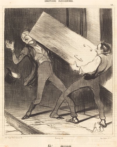 Ah! Desculpa de Honoré Daumier