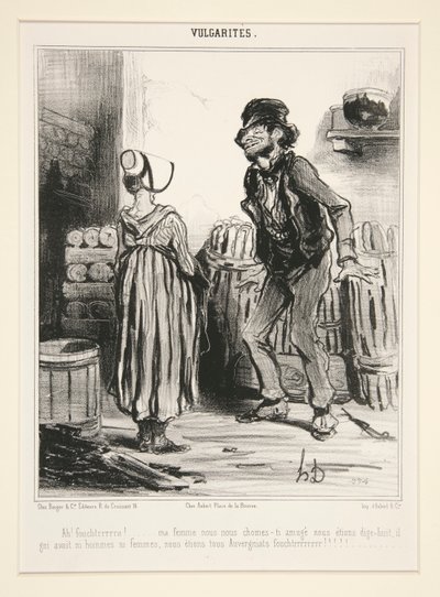 Ah! Fouchtrrrrra! de Honoré Daumier