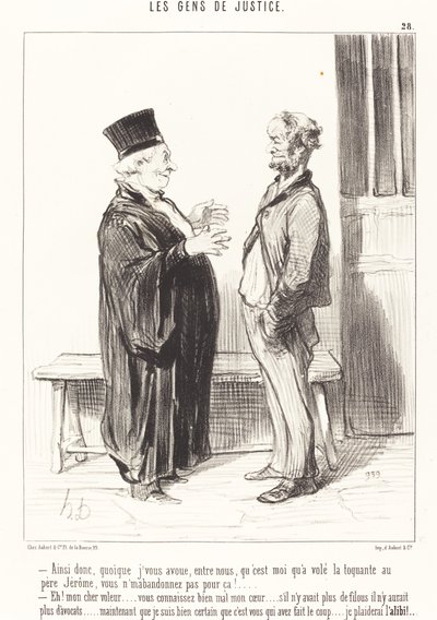 Então, embora eu confesse... de Honoré Daumier