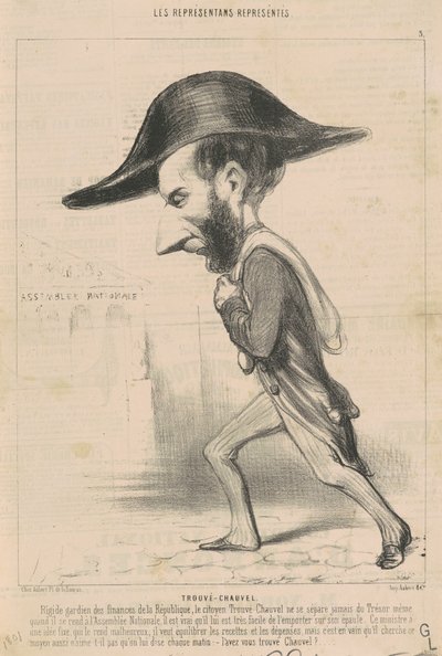 Aristeu encontrou Chauvel de Honoré Daumier