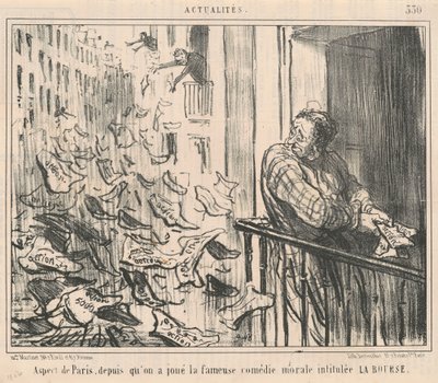 Aspecto de Paris, desde que jogamos... de Honoré Daumier