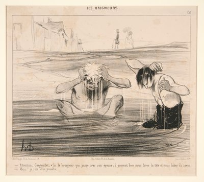 Atenção, Gargouillet, v de Honoré Daumier