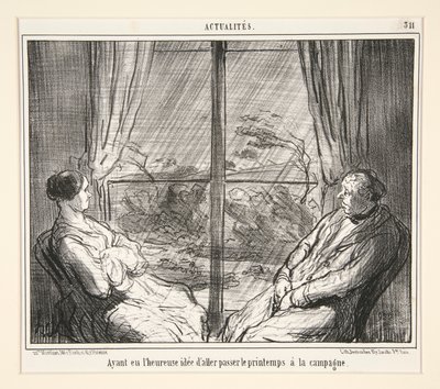 Tendo tido o de Honoré Daumier