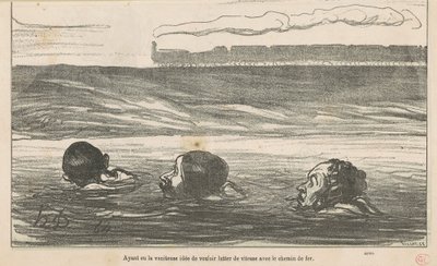 Tendo tido a vã ideia de querer... de Honoré Daumier
