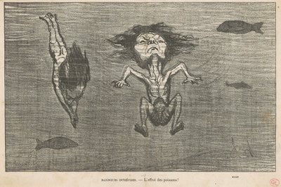 Banhistas intrépidos de Honoré Daumier