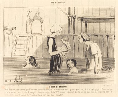 Banhos Femininos de Honoré Daumier
