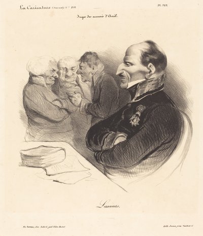 Barão de Lascours de Honoré Daumier