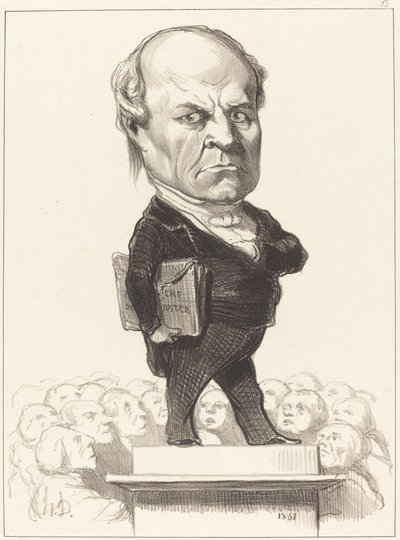 CH. Odilon Barrot de Honoré Daumier