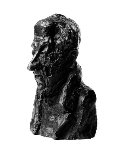 Desenho animado pelo Conde Alfred Pierre de Fallux du Coudray (1811-1885), deputado e ministro. O mal" Escultura de Honore Daumier (1808-1879), século XIX. Inv L 48,16 Dim em cm H 23 x L 1 Musee des Beaux Arts, Palais Longchamp, Marselha de Honoré Daumier