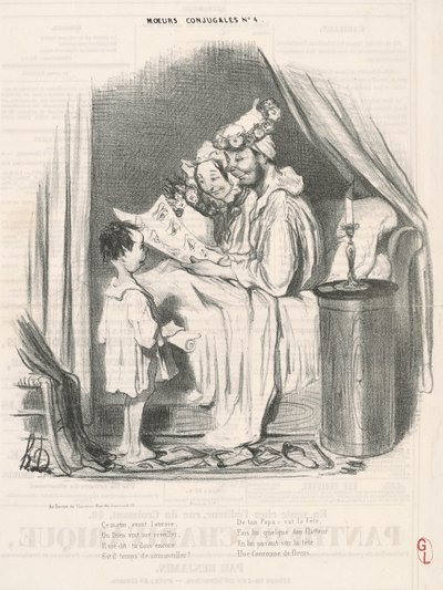Esta manhã antes do amanhecer... de Honoré Daumier
