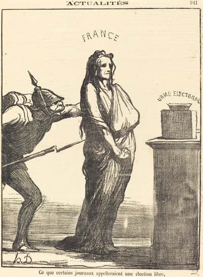 O que alguns jornais chamavam... de Honoré Daumier