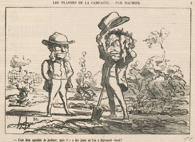 É bom para o jardim de Honoré Daumier
