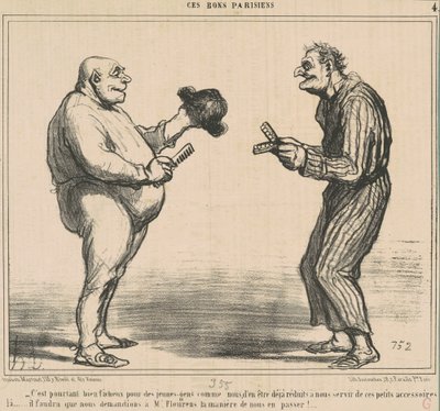No entanto, é lamentável... de Honoré Daumier