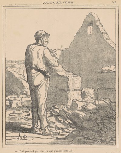 Mas não é por isso... de Honoré Daumier