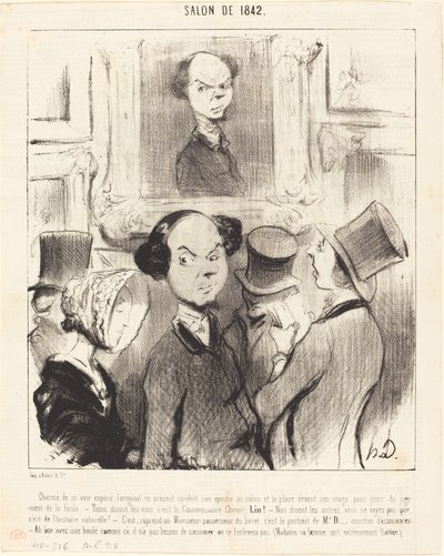 Encantada de ser exposta... de Honoré Daumier