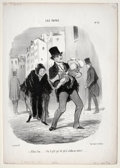 Venha, querida... de Honoré Daumier