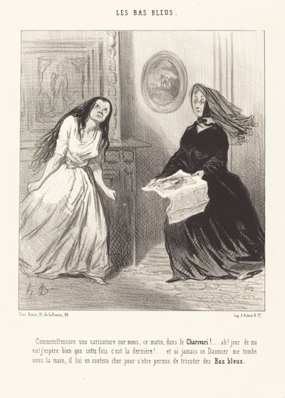 Quão! mais uma caricatura nossa... de Honoré Daumier
