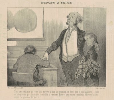 Neste anúncio que você vai enviar... de Honoré Daumier