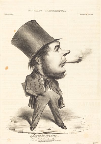 Daumier era o pintor comum... de Honoré Daumier