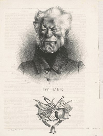 Ouro (J. -Ant. -Adrien Delort) de Honoré Daumier