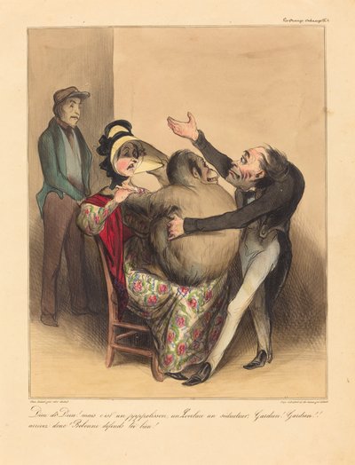 Deus de Deus! mas é uma brincadeira... de Honoré Daumier