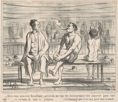 Diga, senhor Beaufumé... de Honoré Daumier